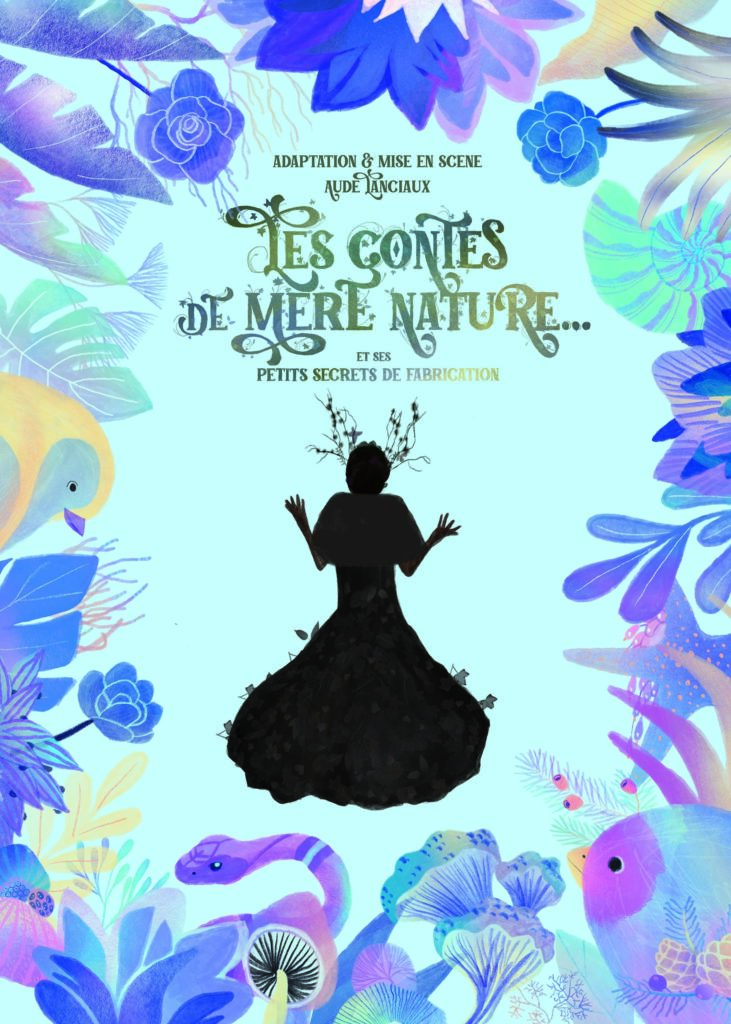 Affiche spectacle très jeune public Les Contes de Mère Nature