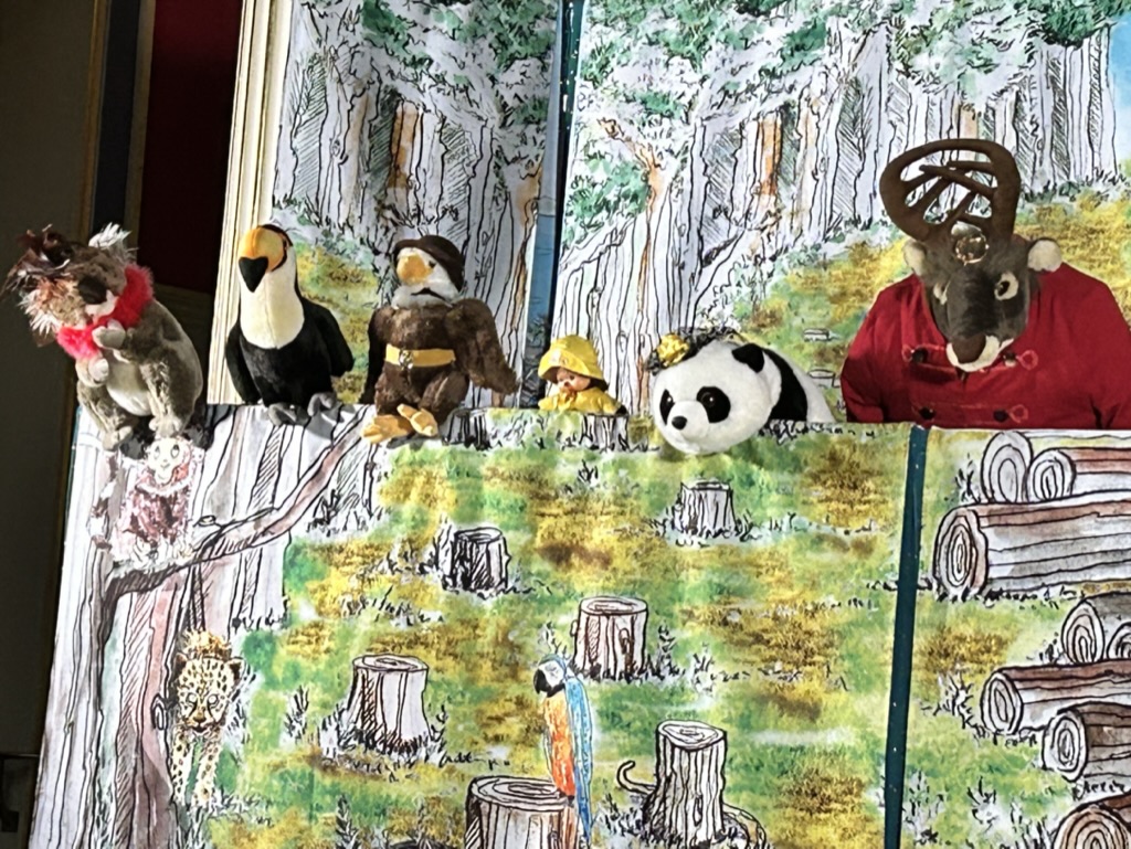 photo spectacle jeune public sur le thème de l'écologie