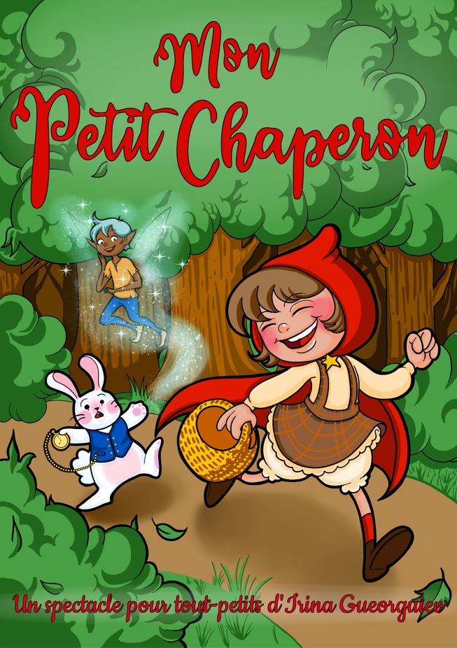 Affiche spectacle jeune public pour creche et école maternelle