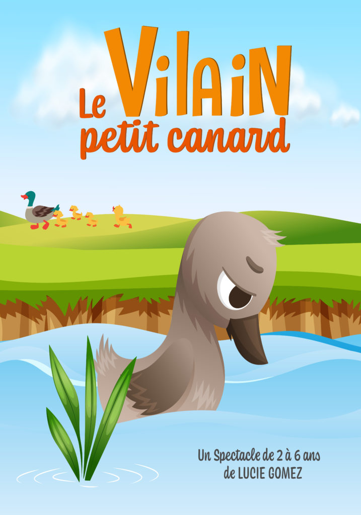 Affiche spectacle jeune public pour école maternelle