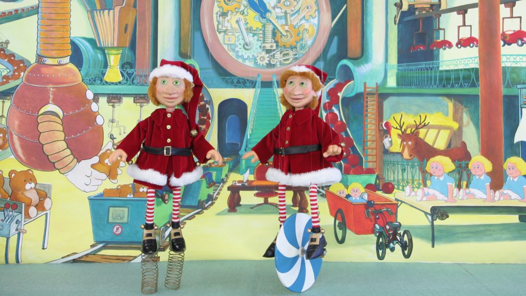 photo spectacle de Noël avec marionnettes