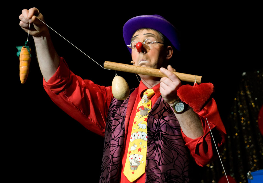 photo spectacle de magie et clown pour enfants