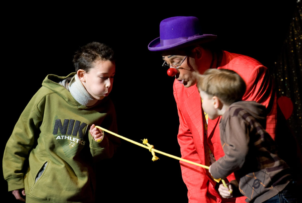 photo spectacle de magie et clown pour enfants