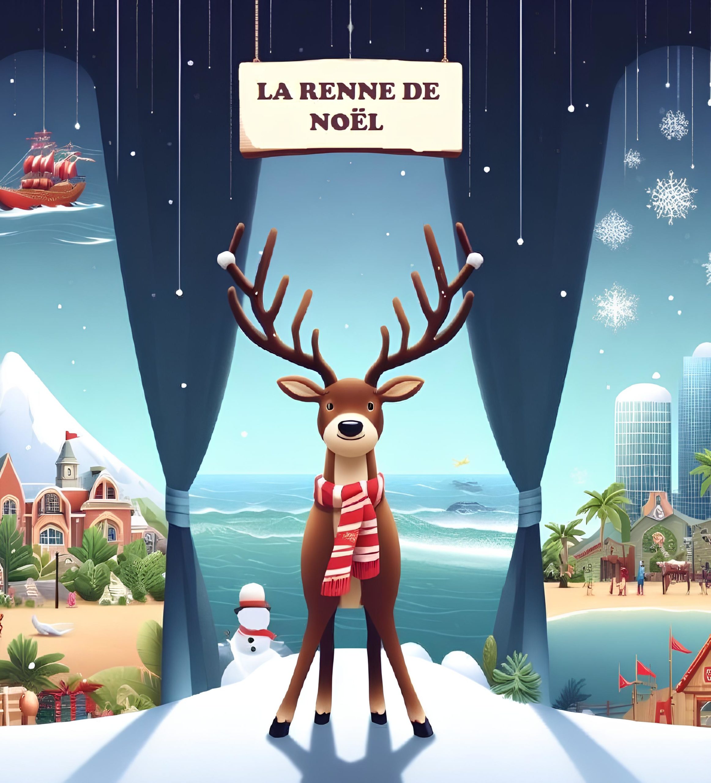 La renne de Noël – Autour du monde