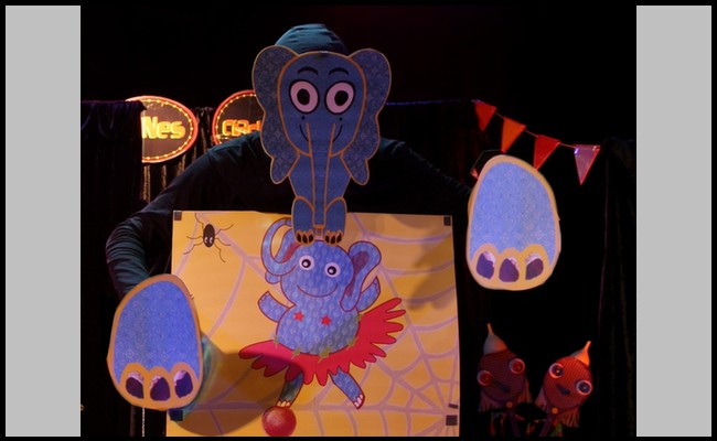 spectacle sur le thème du cirque pour les tout-petits en Auvergne Rhône Alpes